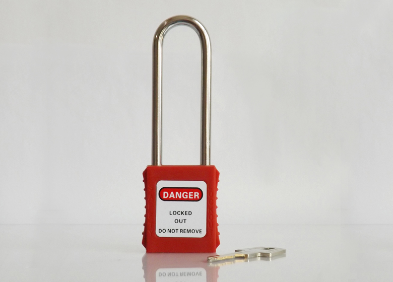 long shackle safety padlock