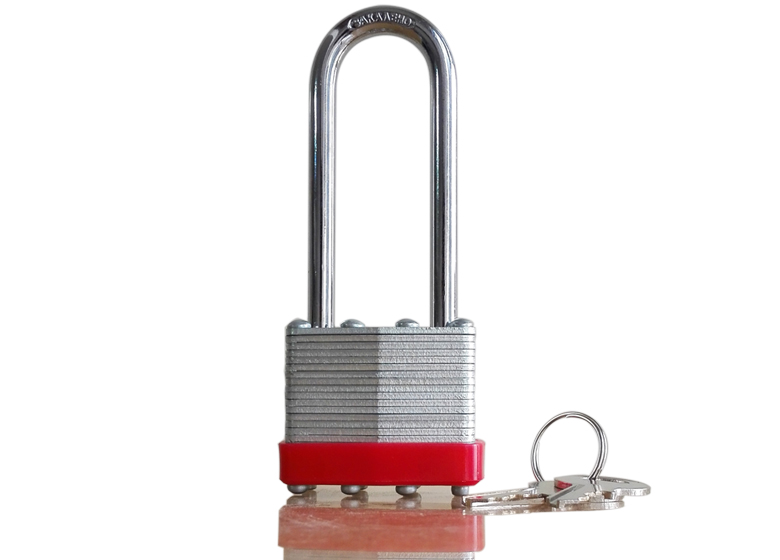 Laminated steel Padlock